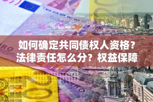 济南如何确定共同债权人资格？法律责任怎么分？权益保障技巧揭秘！