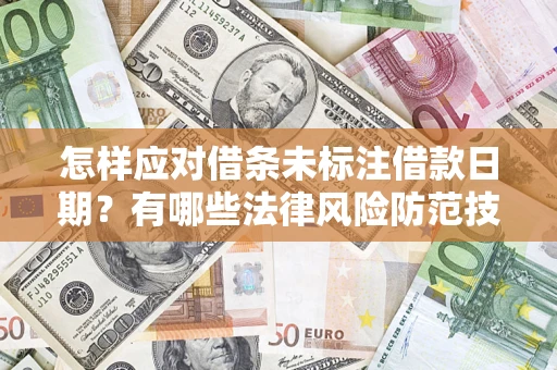 济南怎样应对借条未标注借款日期？有哪些法律风险防范技巧？