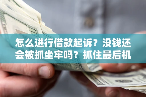 济南怎么进行借款起诉？没钱还会被抓坐牢吗？抓住最后机会！