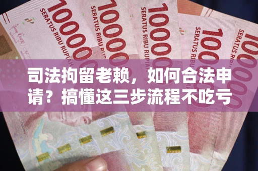 济南司法拘留老赖，如何合法申请？搞懂这三步流程不吃亏！