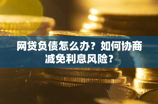 济南网贷负债怎么办？如何协商减免利息风险？