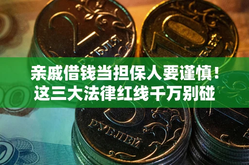 济南亲戚借钱当担保人要谨慎！这三大法律红线千万别碰