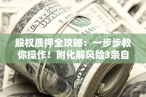 济南股权质押全攻略：一步步教你操作！附化解风险3条自救法则
