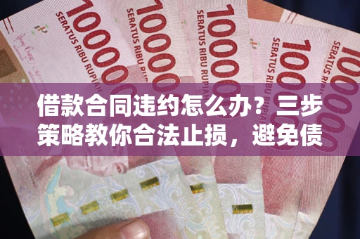 济南借款合同违约怎么办？三步策略教你合法止损，避免债务危机升级