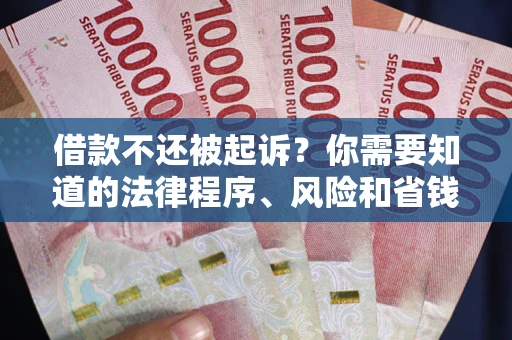 济南借款不还被起诉？你需要知道的法律程序、风险和省钱技巧